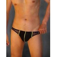 ราคา กางเกงในชาย ผ้าตาข่าย ด้านข้าง ซ้าย ขวา X ROCK Spandex ทรง Bikini Code A 082 Underwear for men (126640013636)