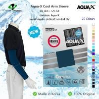 ราคา GAMSUNGTEX Since 1985 Aqua X Cool Arm sleeves ปลอกแขนกันแดด ของแท้จากเกาหลี (17475297383)