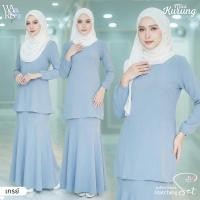 ราคา ชุดเซ็ทแม่ ชุดเสื้อกระโปรงหางปลา ดีเทลเรียบๆ ใส่ออกงานเป็นคู่แม่ ลูก สวมใส่ออกงาน IN53วาริสมุสลิม (126466446377)