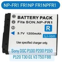 ราคา แบตเตอรี่เทียบของใหม่ NP FR1 FR1NP FR1npfr1 สำหรับ Sony DSC P100 P200 P150 P120 T30 G1 V3 T50 F88 (22561024849)