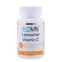 ราคา Life ไลโปโซมอล วิตามินซี Liposomal Vitamin C 30 แคปซูล (126356287413)