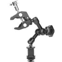 ราคา 7 นิ้วอย่างชัดเจนแขนเมจิก ซูเปอร์หนีบปูคีมคลิปสำหรับกล้อง DS 11 inch Articulating Magic Arm Super Clamp Crab Plier Clip for Camera DS (1030292022)