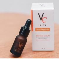 ราคา Vit C Bio face Serum 10 ml เซรั่มวิตซีน้องฉัตร เซรั่มวิตามินซี วิตามินซี By Ecovitผลิตภัณฑ์ดูแลผิวหน้าดูแลผิวหน้า (13428857815)