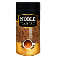ราคา Noble Cafe Intense Coffee Gold Blend Instant Coffee โนเบิล โกลด์ กาแฟสำเร็จรูป 100g (417902457)