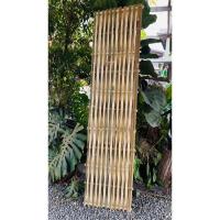 ราคา แผงไม้ไผ่สาน ขนาด 50x200cm รั้ว ผนัง ฉากกั้น ไม้ไผ่ เวียงสักงาม (23678307588)