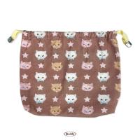 ราคา DADDY Purrkats Drawstring Bag Big กระเป๋าผ้าหูรูด ใบใหญ่ สุดน่ารัก (126745310284)