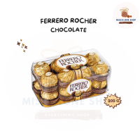 ราคา Ferrero Rocher เฟอร์เรโร่ รอชเชอร์ ช็อกโกแลตเฮเซลนัทพรีเมียม เหมาะสำหรับเป็นของขวัญในโอกาสพิเศษ ขนาด 200 375 g (24833270973)