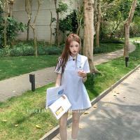 ราคา Korean Dress ชุดเดรสผู้หญิง มินิเดรส ชุดเดรสแขนกุดลายจุดสไตล์ฝรั่งเศส สาวฮอตย้อนยุค สไตล์เกาหลี (25938615914)