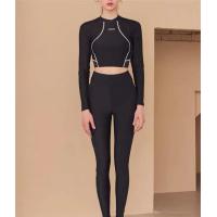 ราคา long sleeve swimsuit ชุดว่ายน้ำแขนยาว ชุดดำน้ำผู้หญิง ป้องกันแสงแดด ขายาว กันUV ชุดว่ายน้ำผู้หญิง 005 (17883172812)