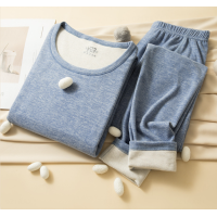 ราคา HEATTECH ฮีทเทค ชาย หญิง เสื้อ กางเกง คอกลม ผ้านุ่มมากๆ ใส่กันหนาว เพิ่มความอุ่น (25765045076)