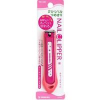 ราคา GREEN BELL กรรไกรตัดเล็บ สีชมพู M NC122 ของแท้จากญี่ปุ่น Plastic lever nail clipper (340701230)