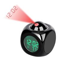 ราคา นาฬิกาปลุกเสียงพูดพร้อมโปรเจคเตอร์ LED หลายฟังก์ชัน (126447430525)