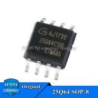 ราคา 5Pcs Original 25Q64 SOP 8 25Q64JVSIQ W25Q64JVSSIQ 25Q64CSIG GD25Q64CSIG SOP8 64Mbit SPI หน่วยความจำแฟลชชิปใหม่เดิม (7555720988)