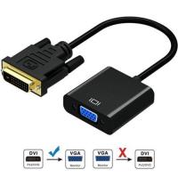 ราคา DVI 24 1 Pin Male to VGA 15 Pin Female Cable Adapter Converter (368563135)