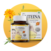 ราคา Luteina 60 Capsules ลูทีน่า สารสกัดจาก ดอกดาวเรือง บำรุงสายตา ขนาด 60 แคปซูล (25131741044)