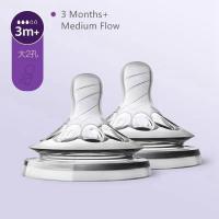 ราคา ขวดแก้วให้อาหารคอกว้างธรรมชาติสำหรับเด็กทารกสำหรับฟิลลิปอีเวนท์จุกนมนุ่มสำหรับผิว4Oz 8Oz (24911129320)