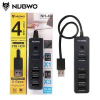 ราคา NUBWO รุ่น NCR 100 Card Reader USB HUB Micro SDXC SD TF super hi speed Gbps (16955483240)