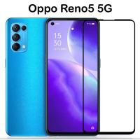 ราคา ฟิล์มกระจกเต็มจอ For Oppo Reno5 ฟิล์มออฟโป้ ฟิมขอบดำ ฟิล์มกระจกนิรภัย (7397490948)