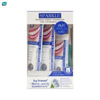 ราคา Sparkle สปาร์คเคิล ยาสีฟัน ไวท์ แม็กซ์ แวลู เซ็ท ยาสีฟัน 100 กรัม 2 60 กรัม แปรงสีฟัน 1ชิ้น (849646660)
