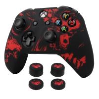 ราคา เลเซอร์แกะสลักซิลิโคนอ่อนนุ่มสําหรับ Xbox One S Controller ผิวกรณี Gamepad จอยสติ๊กอุปกรณ์เสริมสําหรับ Xbox One X (24841075237)