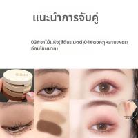ราคา OMN พาเลทอายแชโดว์แบบแมตและชิมเมอร์ โทนสีน้ำตาลเย็น (25441103376)