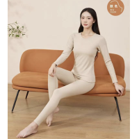 ราคา HEATTECH ฮีทเทค ชาย หญิง เสื้อ กางเกง คอกลม ผ้านุ่มมากๆ ใส่กันหนาว เพิ่มความอุ่น (25651601066)