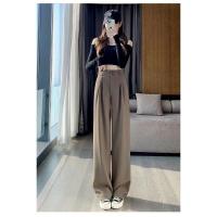 ราคา กางเกงขาบานสูงเอวทรงตรงสำหรับคนตัวเล็ก (126609394319)
