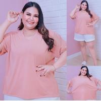 ราคา A317 เสื้อยืดคอวี เสื้อยืดสาวอวบ เสื้อยืดไซส์ใหญ่ โอเวอร์ไซส์ สาวอวบ คนอ้วน สีพื้น ไซส์ใหญ่ ผ้าร่อง อก 60 เสื้อยืดสาวอวบ เสื้อยืดคนอ้วน (24947141944)