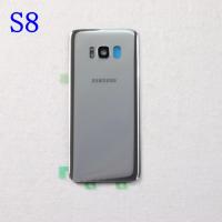 ราคา For SAMSUNG Back Battery Cover For Samsung Galaxy S8 G950 SM G950F G950FD S8 Plus S8 G955 SM G955F Back Rear Glass Case (23190296885)
