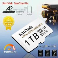 ราคา SanDisk High Endurance V30 U3 Class 10 microSD with Adapter 32GB 64GB 128GB 256GB 512GB Max R 100MB s CCTV IPTV Dashcam (26159100779)