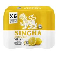 ราคา Singha Lemon Soda Drink 330 Ml Pack 6 Singha Lemon Soda Drink 330 Ml Pack of 6 (25604127394)