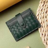 ราคา กระเป๋าใส่บัตรหนังแท้สำหรับผู้ชาย กระเป๋าใส่เอกสารขนาดเล็กสำหรับผู้หญิง กระเป๋าใส่เหรียญป้องกันแม่เหล็ก ใบขับขี่ กระเป๋าใส่บัตรแบบถัก (23567637090)