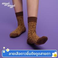 ราคา wiggle wiggle ถุงเท้าข้อยาว พิมพ์ลาย สไตล์เกาหลี (26288734117)