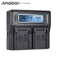 ราคา Andoer 2 ชิ้นNP F970 ค้างคาว Teryแผ่นสำหรับNeweer Andoerคู่ สี่ช่องค้างคาว Teryชาร์จสำหรับSo Ny NP F550 F750 F950 NP FM50 FM500H QM71 (526486370)