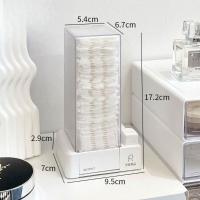 ราคา ฟรีแผ่นกาว กล่องใส่สำลี ที่กดสำลี กล่องใส่สำลีแบบแผ่น เพียงแค่กด ออกอัตโนมัติ ป้องกันฝุ่น กล่องเก็บสำลีเช็ดหน้า (25274768160)