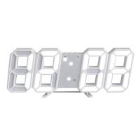 ราคา Free sun นาฬิกาดิจิตอล นาฬิกาตั้งโต๊ะ แขวนผนัง LED Digital Wall Clock ความไวแสงอัจฉริยะที่สร้างสรรค์ 3D (24698075222)