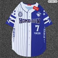 ราคา เสื้อเบสบอล Bacon 7 พิมพ์ลายทั้งตัว ไม่มีกระดุม ผ้านุ่ม ไม่ร้อน ซัพเหงื่อ แห้งไว ใส่ได้ทุกวัน เหมาะกับทุกเพศทุกวัย ผลิตและจัดส่งจากไทย (23684423833)