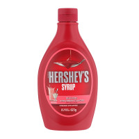 ราคา Hersheys Syrup Strawberry Flavour 623g เฮอร์ชีส์ ไซรัปสตรอว์เบอร์รี่ ขวดใหญ่ ไซรัปผลไม้สำหรับแพนเค้ก ไอศกรีม ชงนม ขนมนำเข้าจากอเมริกา รสชาติหวานอมเปรี้ยว เหมาะทำขนมและเครื่องดื่ม ขวดใหญ่คุ้มค่า (25495