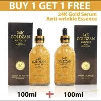 ราคา 4PCS 24K Goldzan Ampoule เซรั่มทองคำ ปริมาณ 100ML (24509403072)