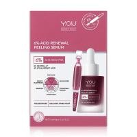 ราคา มี 2 สูตร เซรั่ม วายโอยู ผลัดเซลล์ผิวเข้มข้น เซรั่มหน้าใส เซรั่มแดง Y O U 6 12 Acid Peeling Serum AHA BHA PHA (25383636688)