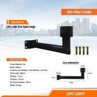 ราคา ขาไฟโคมไฟถนน ทรงตัว I เเบบตั้งหัวเสา เสาไฟโซล่าเซลล์ ถูก เสาโคมถนน เสาไฟถนน สูง50CM (24620295917)