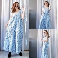 ราคา จั้มสูทขายาว จั้มหมีผ้าฝ้ายลายดอกเดซี่ (21459492074)