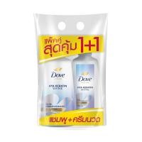ราคา สระ นวด Dove โดฟ อินเทนซ์ รีแพร์ แชมพู 380 มล ครีมนวด 380 มล (22072397837)