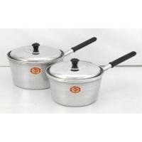 ราคา หม้อด้ามอลูมิเนียมตราจระเข้ ขนาด 18 20 ซม ราคาต่อใบ (9357560594)