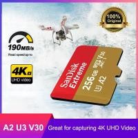 ราคา SanDisk Extreme microSD 1TB 512GB 256GB Memory Card A2 U3 UHS I Cards USB3 0 4K Flash micro SD Card for Camera GoPro DJI drone (26320017429)