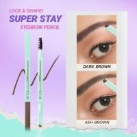 ราคา SET Eyebrow 2 ชิ้น DAZZLE ME Lock Shape Slim Fit Super Stay Eyebrow Pencil คิ้วสวยทุกมิติด้วยดินสอเขียนคิ้ว (24685353255)