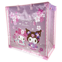 ราคา ถุงกระสอบ กระเป๋าฟาง ราคาส่งทักแชท ลายMy Melody Kuromi ลิขสิทธิ์แท้100 ถุงกระสอบลายการ์ตูน กระเป๋าเก็บผ้านวม กว้าง60 x ลึก 35x สูง 59 ซม (25755972271)
