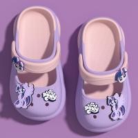 ราคา XIYIFANG รองเท้าแตะกันลื่น Mary Jane My Little Pony สำหรับเด็กโต (26036659510)