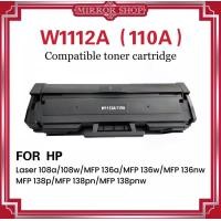 ราคา หมึกเทียบเท่า HP W1112A 110A 1112A 110A W1112 For HP PRINTER 108 136 138p 138pn 138pnw (23973007802)