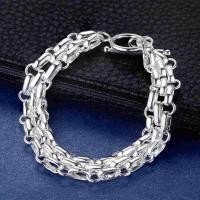 ราคา สร้อยข้อมือเงินแท้ 925 ใหม่ สำหรับผู้หญิง ผู้ชาย เครื่องประดับงานแต่งงาน งานหมั้น ดีไซน์เรียบง่าย คลาสสิก แฟชั่นสำหรับงานปาร์ตี้ ของขวัญ (26040093014)